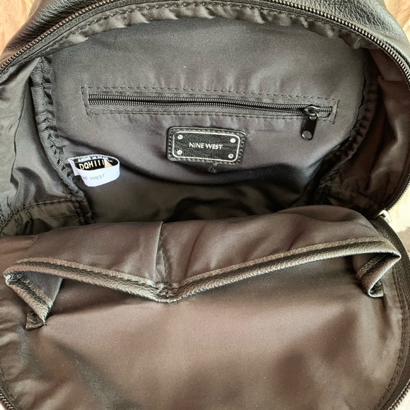 Nine West small studded backpack purse (black) - Picture 3 of 3